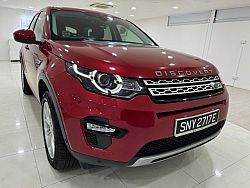 Land Rover Discovery Sport 2.0S14 7STR Rear Entertainment 2015 Red